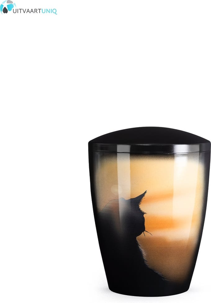 katten urn - kat silhouet - bio