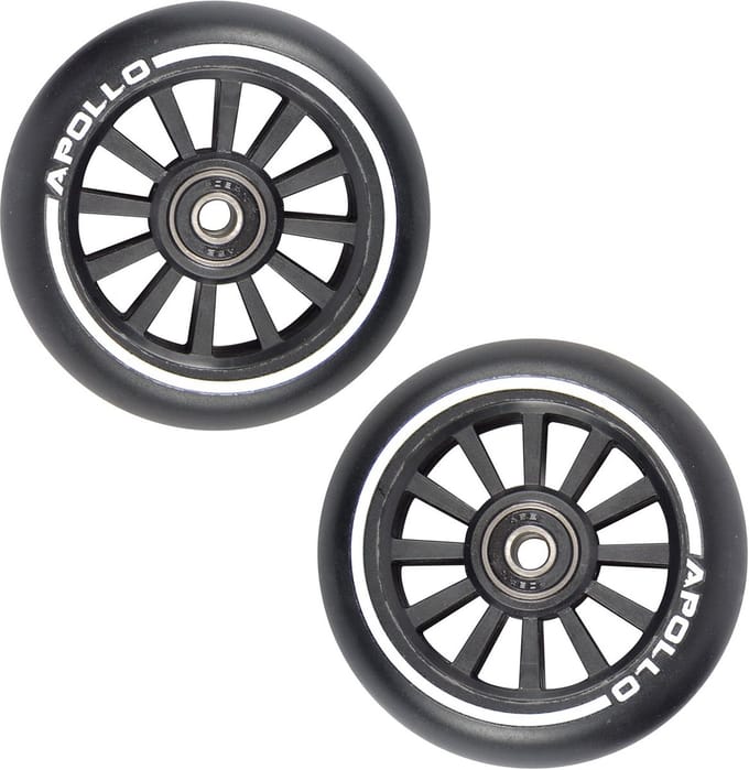 Reservewielen voor Stuntstep 100mm met Nylon Kern en ABEC 9 Lagers