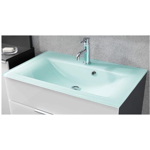 Fackelmann glass sink 80 x 50 cm 86295