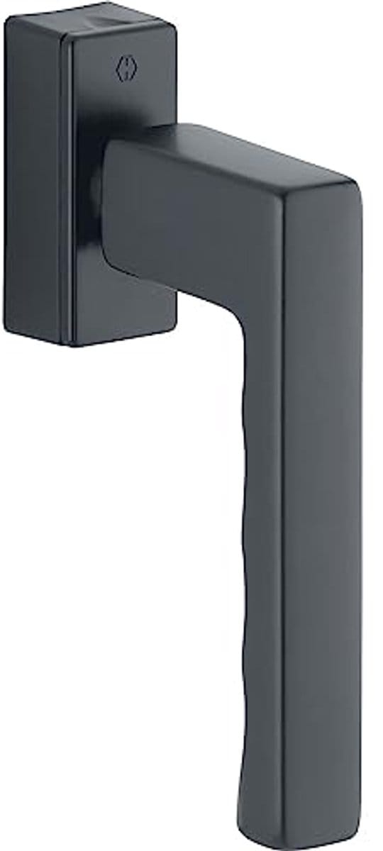 Raamgreep SecuForte+VarioFit 90° - Matzwart 7 x 32-42 mm