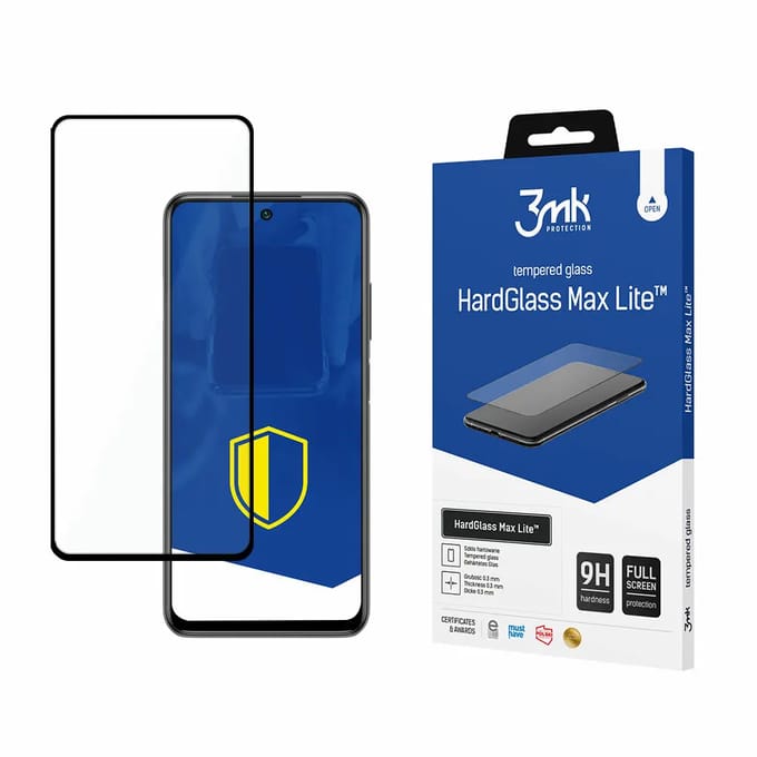 Versterkt gehard glas 3MK Xiaomi Redmi Note 10s/10 4G - HardGlass Max Lite™