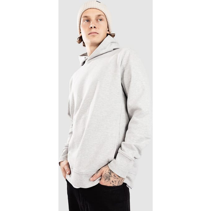 Anerkjendt Akmelvin Noos - Gots Hoodie grijs