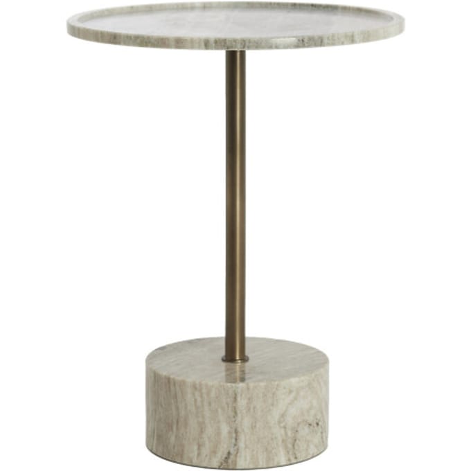 Light & Living - Bijzettafel CIVITA - Ø41x53 cm - Bruin