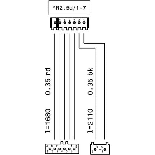 AEG kabel, deur 140114444098