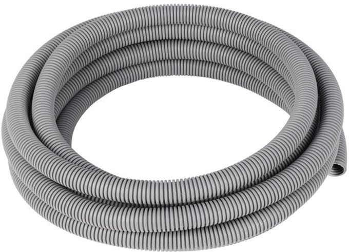 Akon installatiebuis - flexibel - 3/8" - 5 m - grijs