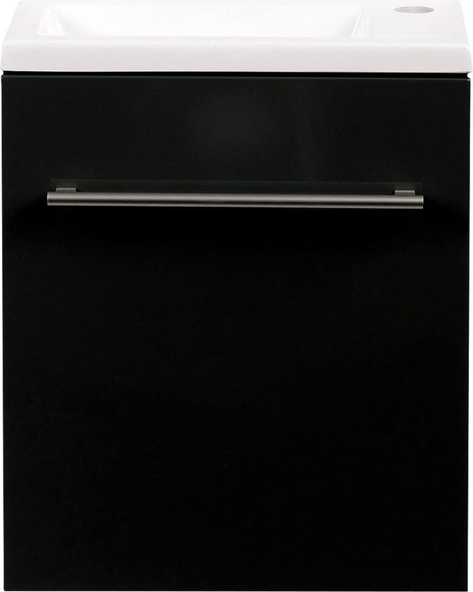 Fonteinmeubel Differnz Tight 40x22 cm Zwart