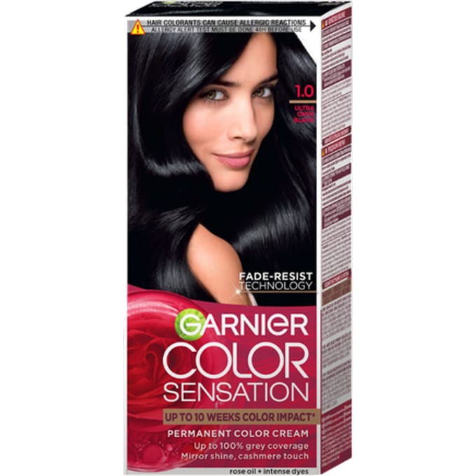 Garnier Color Sensations Haarkleuring - 1.0 Ultra Zwart