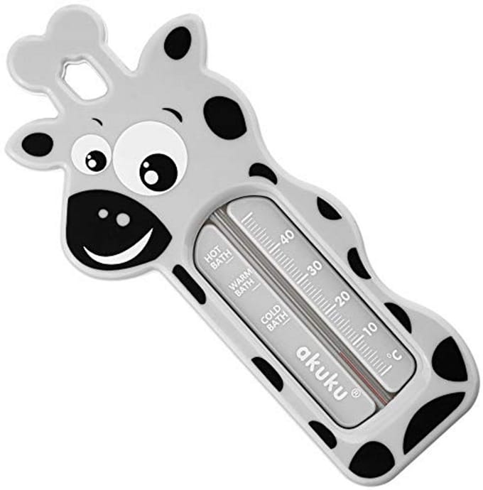 Badthermometer voor baby en kinderen met giraffe ontwerp