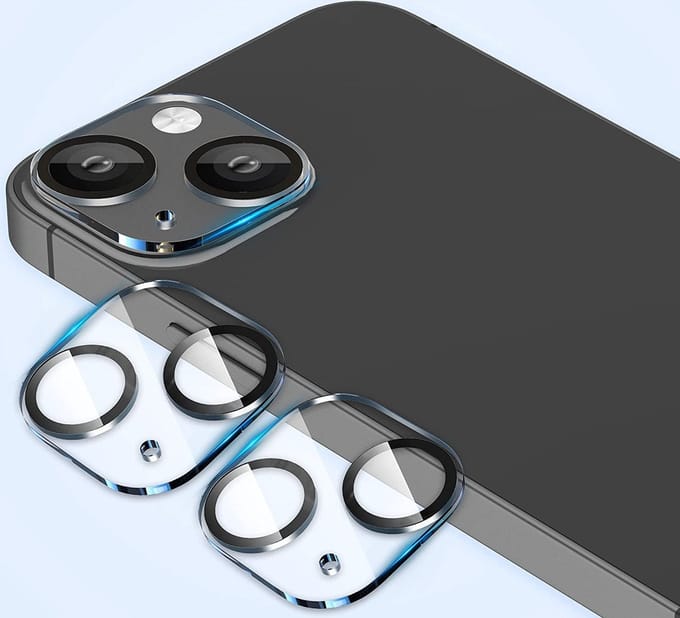 2x Camera Lens Protector - Geschikt voor iPhone 13 Mini - Screenprotector - Gehard Glas - Extra Sterk