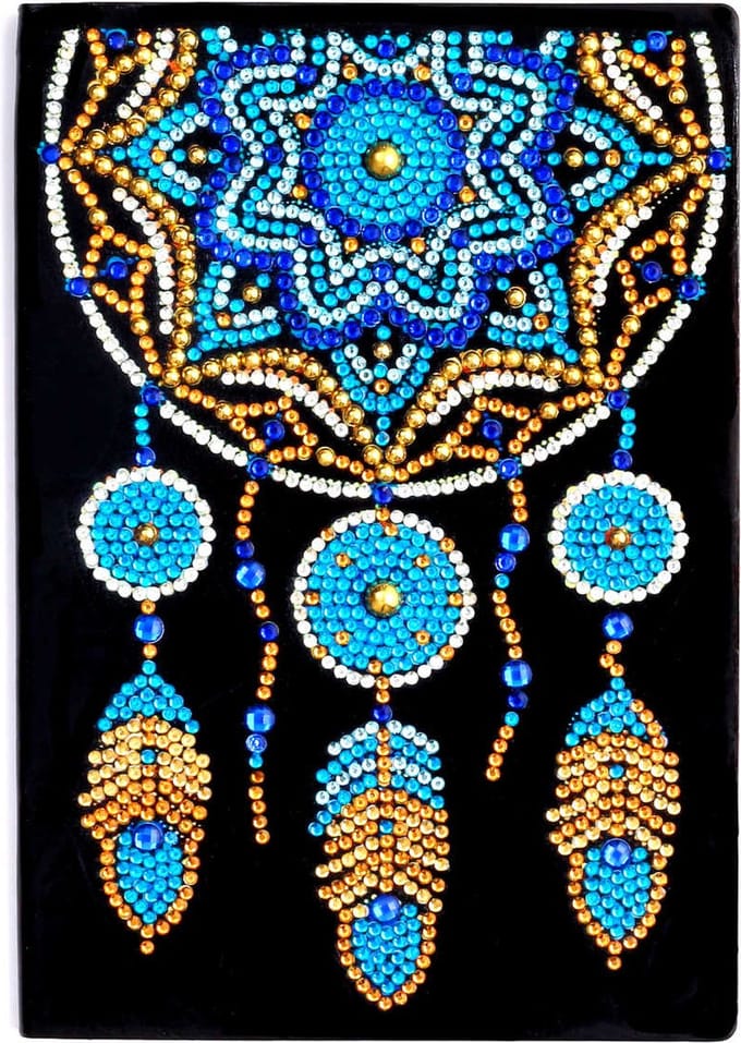 Notitieboekje - HM010 - Dromenvanger - Diamond painting - compleet pakket - diamond painting by Wietske