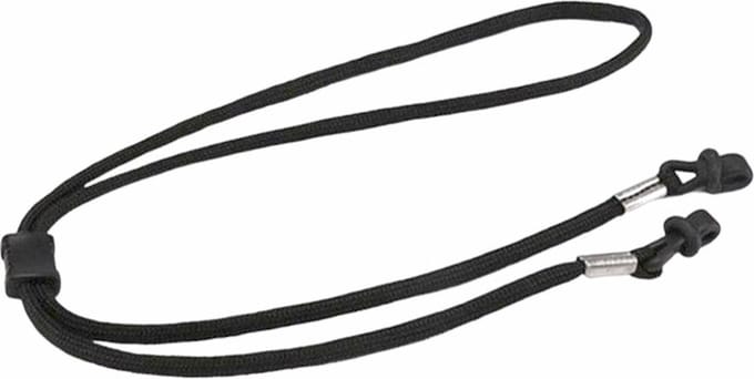 Fako Bijoux® - Brillenkoord - Nylon - Verstelbaar - 70cm - Zwart