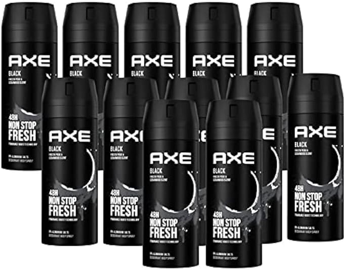Axe Deospray Black - Jaarvolume - 12 x 150ml