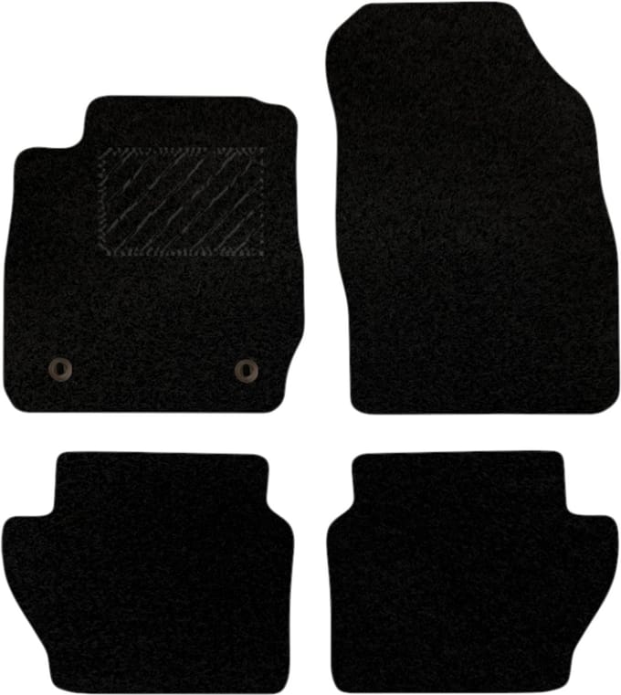 Automatten Ford Fiesta 2008-2011 - Naaldvilt - Perfecte pasvorm - 4-delig