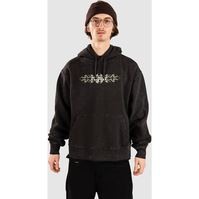 Empyre Into Nation Boxy Hoodie zwart