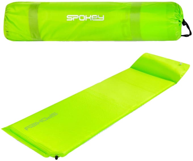 Spokey Savory Slaapmat - Groen - 186x50x2,5 cm