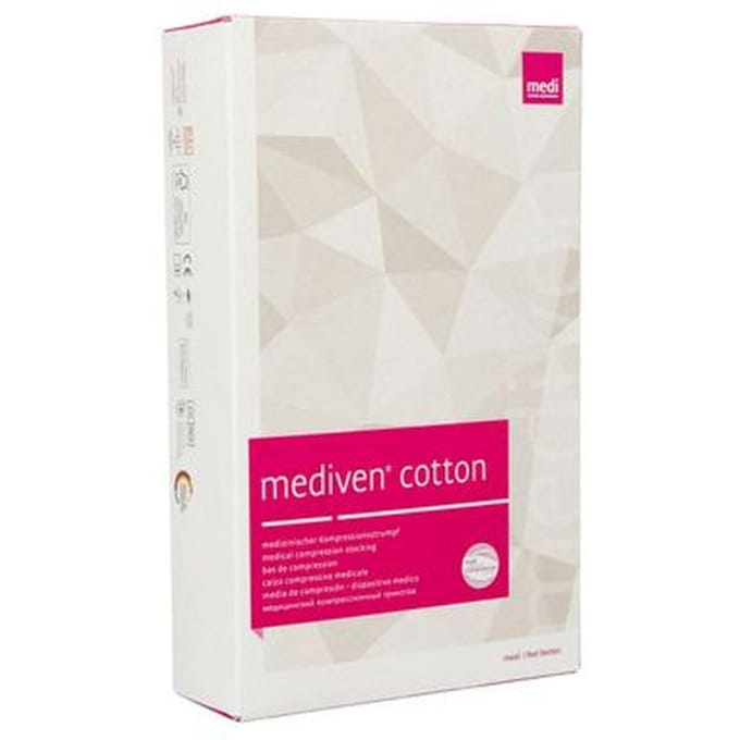 Mediven Cotton Ccl2 Ag/nob-w O.t. Caramel M4 1paar 1 Kousen