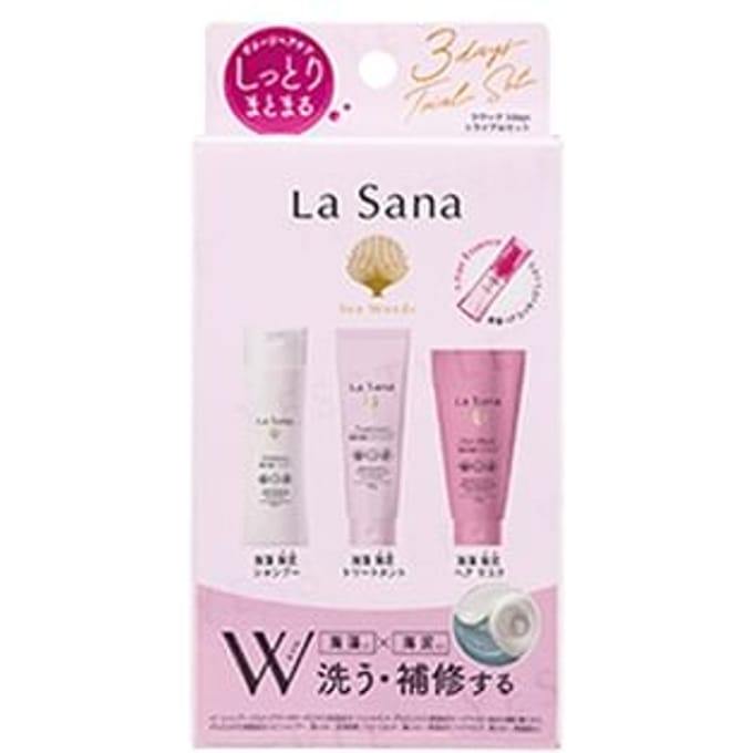 La Sana - Damaged Hair Care 3 Day Trial Set 1 set