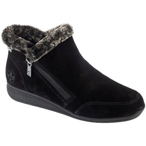 Rieker Booties 47256, Vrouwen, Zwart, Laarsjes, maat: 36