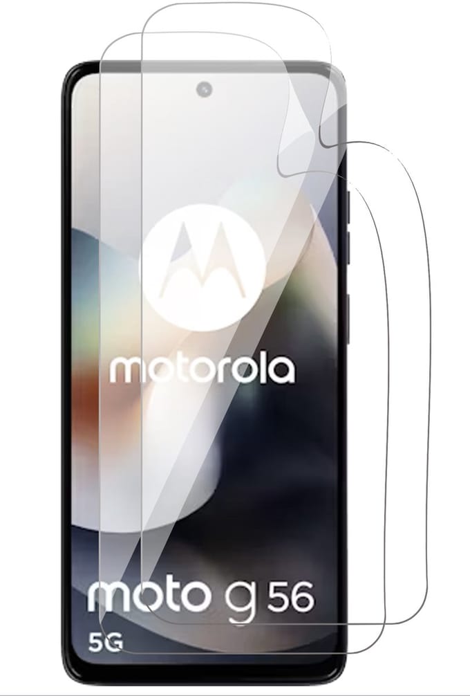 Screenprotector geschikt voor Motorola Moto G56 - 2x FlexGuard Screen Protector