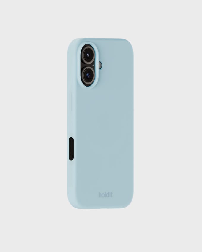 Phone Case Silicone Mineral Blue iPhone 16