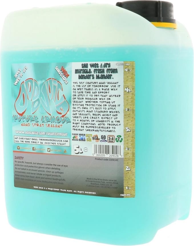 DODO JUICE - Future Armour - High-Performance Nano Sio² - Spray Sealant - 5L