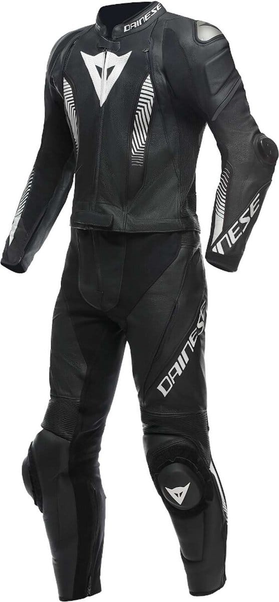 Dainese Laguna Seca 5 2-Delig Pak S/T Zwart Zwart Wit - Racepak