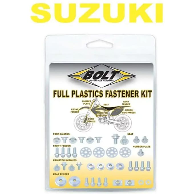 Kit voor motorplastic schroeven Bolt Suzuki RM-Z450