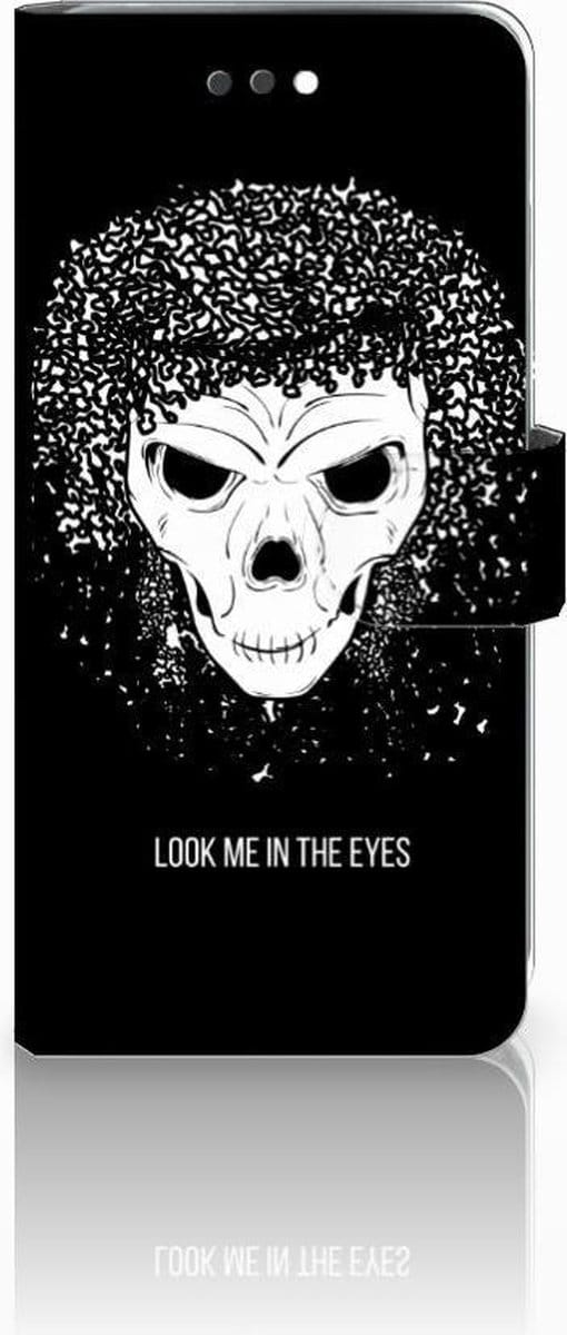Telefoonhoesje met Naam Apple iPhone 7 Plus | 8 Plus Skull Hair