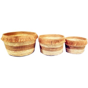 Manden en dozen Signes Grimalt Set 3 Manden Set 3 Stuks