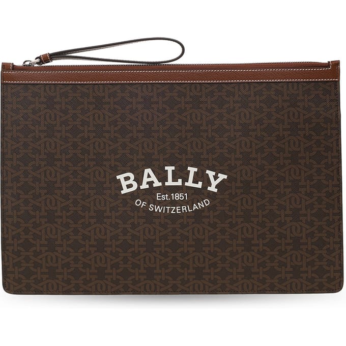 Grote clutch met Bollis-logo