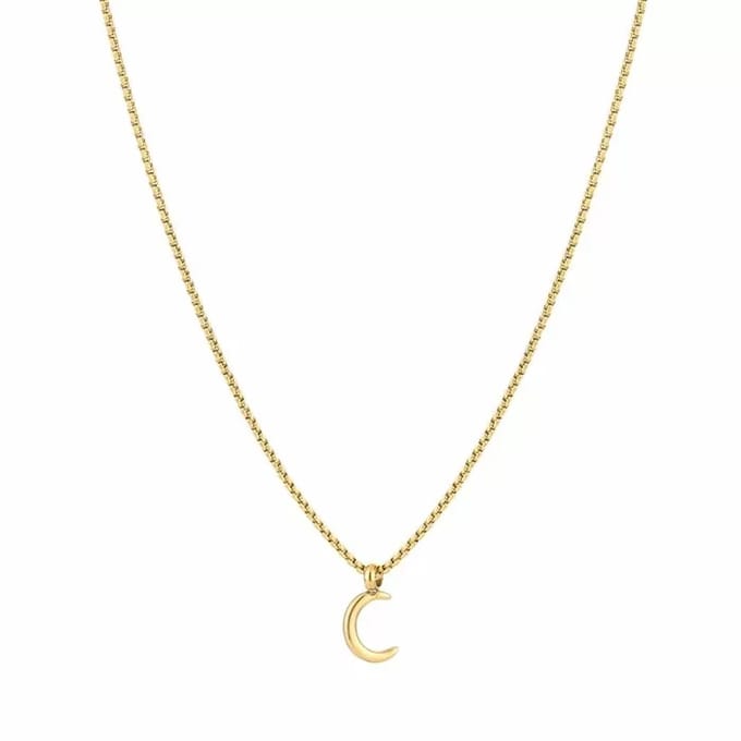 Bijoutheek Collier Letter C Goud