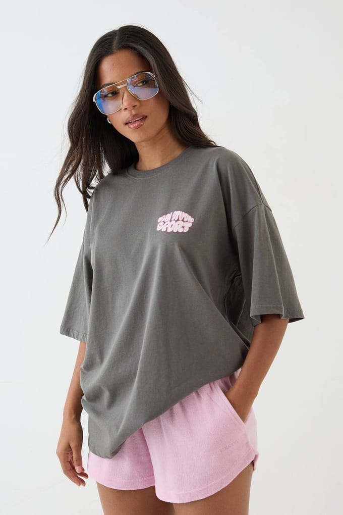 Dames Dsgn Studio Badstof Runner Short | Roze | Maat: Small