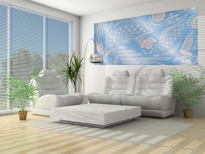 Abstract Art Photo Wallcovering