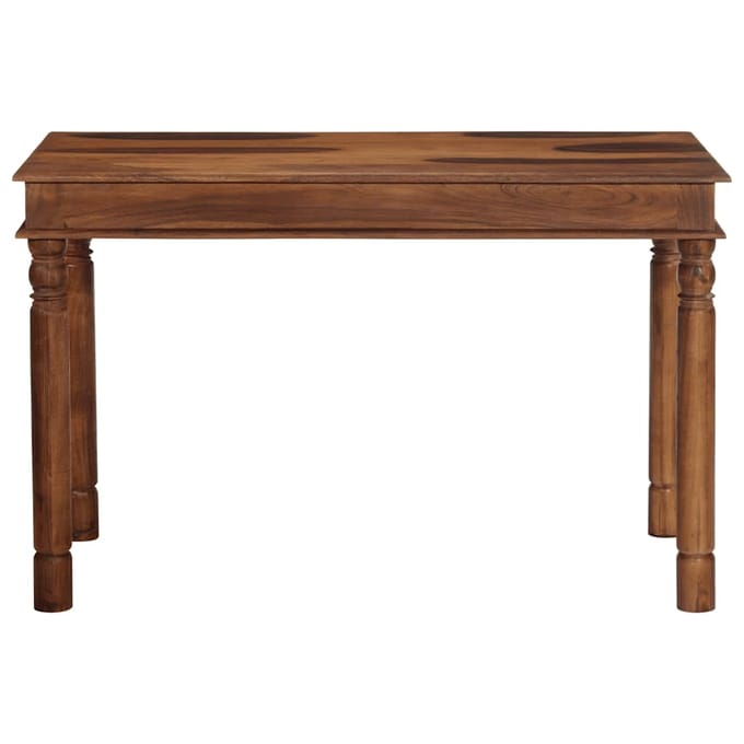 vidaXL - Eettafel - 120x60x77 - cm - massief - acaciahout