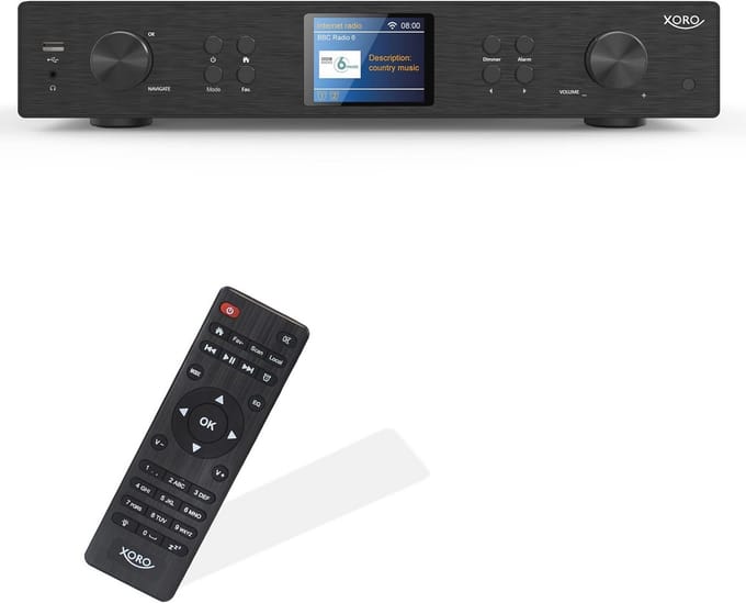 Internetradio met DAB+ en FM, WLAN, Bluetooth en Spotify Connect