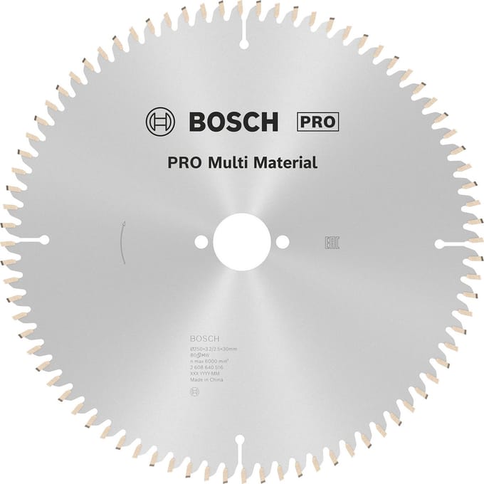 Bosch RUNDSAVKL. MULTI 250X3.2X30 mm 80 TDR