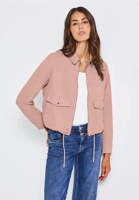 Street one - Dames vest - Maat 44 - Vrouwen - Roze - polyester
