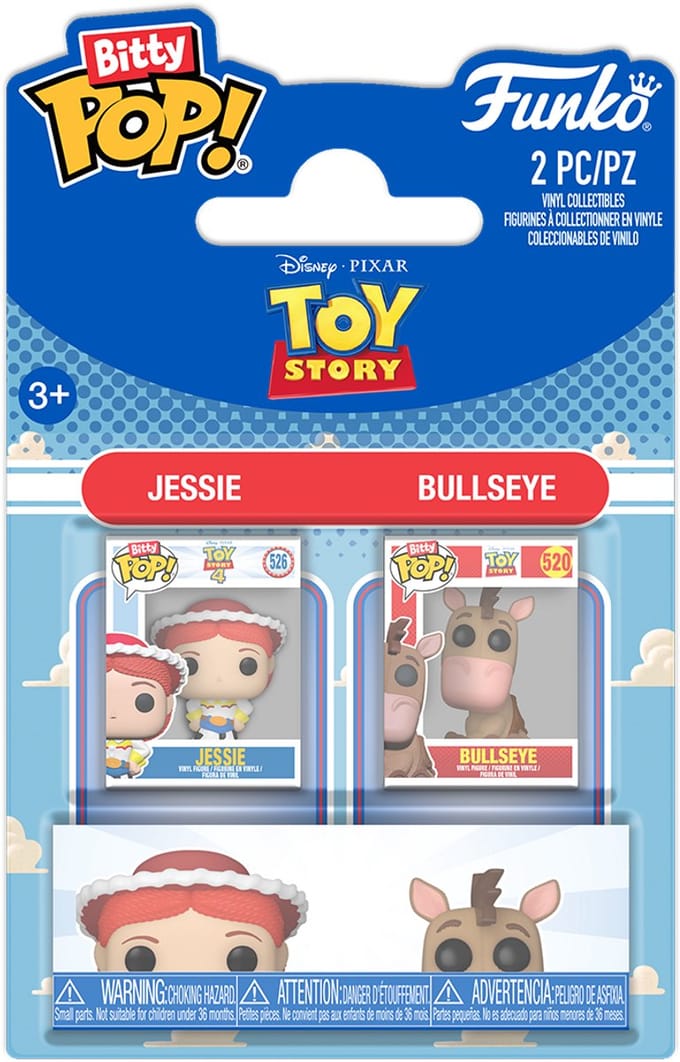 BITTY POP 2 Pack: TOY STORY- Jessie & Bullseye