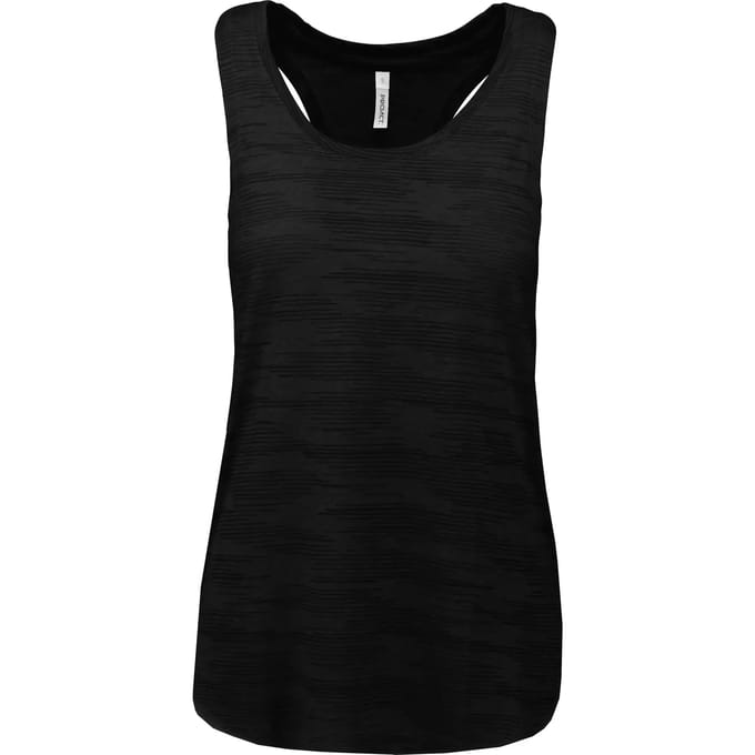 Tank Top Dames L Proact Mouwloos Black 65% Polyester, 35% Viscose
