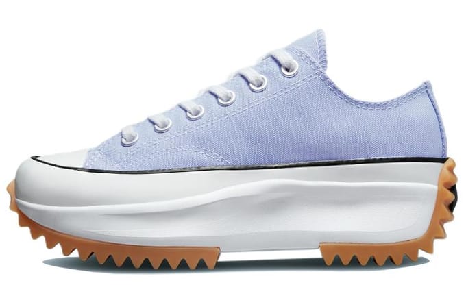 Converse Run Star Hike Platform Low 'Serene Sapphire Gum' 44.5 white