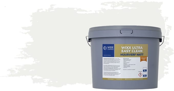 Wixx Ultra Easy Clean Matt - 10L - RAL 9016 Verkeerswit