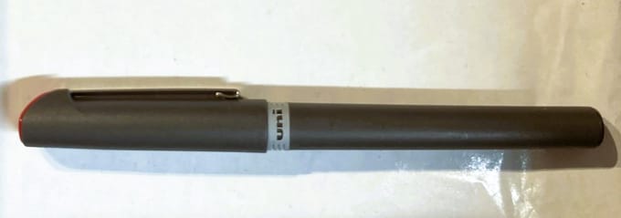 Uni-Ball - Grip Micro Rollerbal pen UB-145 - rood