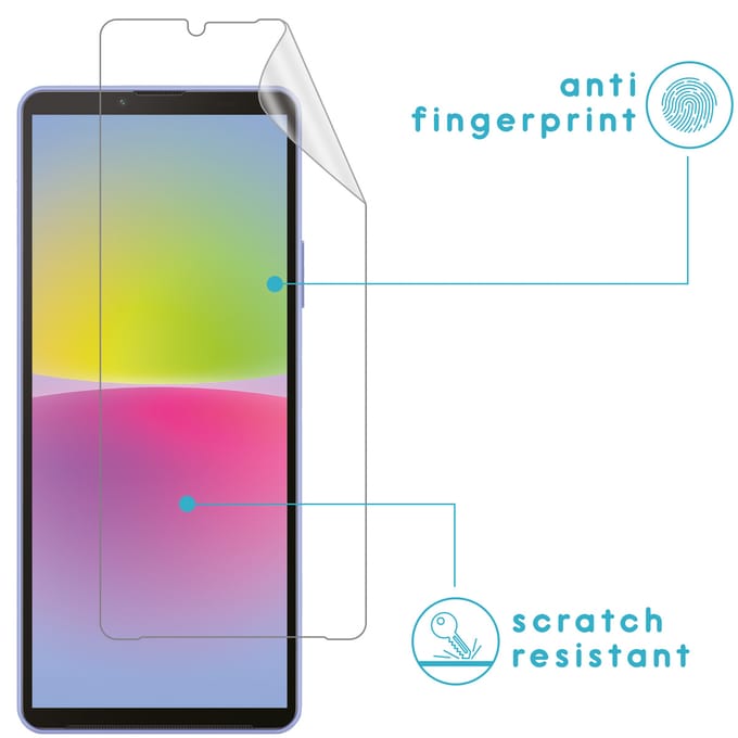 imoshion Screen Protector - Geschikt voor Sony Xperia 10 IV - Screenprotector Folie 3 Pack