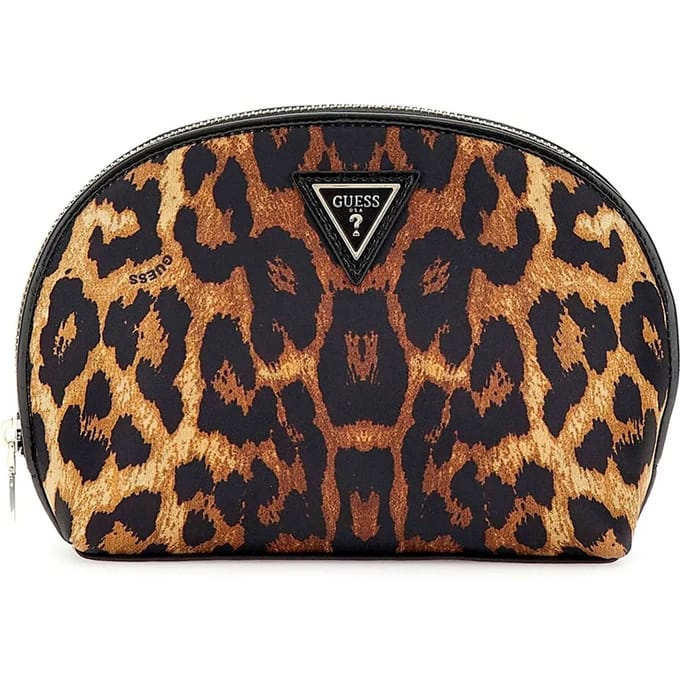 GUESS Utensil zak Christelle Dome Pouch Black Multi Veelkleurig