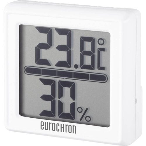 Eurochron ETH 5500 ETH 5500 Thermo- en hygrometer Wit
