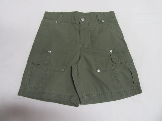petit bateau , korte broek , short , kaki , 2 jaar 86