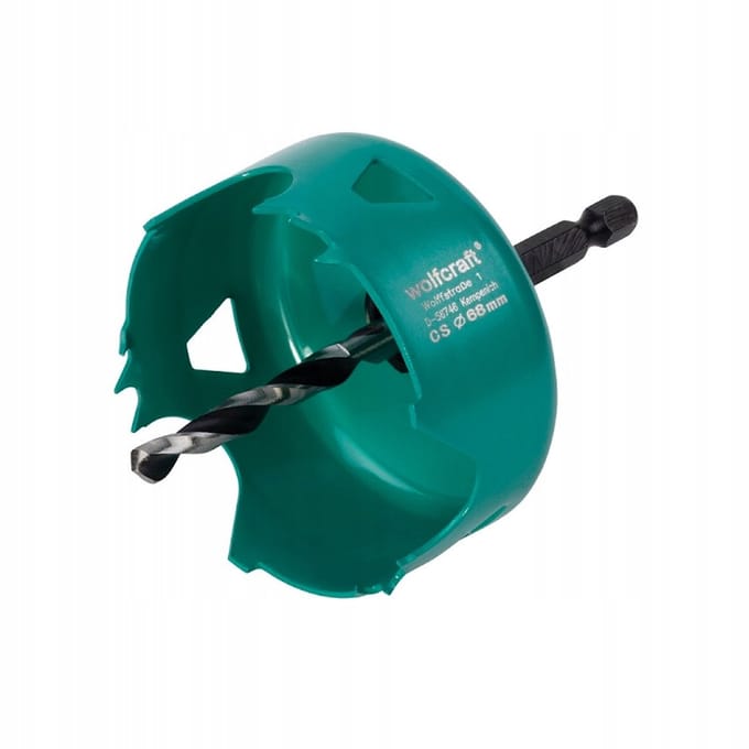 wolfcraft - Carbonstalen gatenzaag Ø 60 mm - 5966000