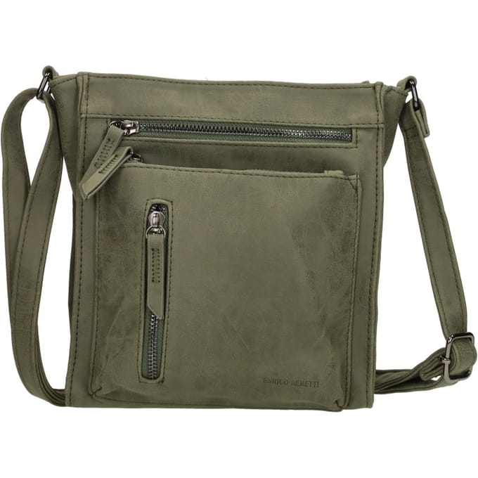 Enrico Benetti Nouméa Crossbodytas - Olijfgroen