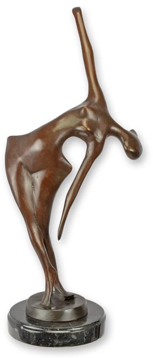 Bronzen beeld - Danseres - sculptuur - 40,8 cm hoog