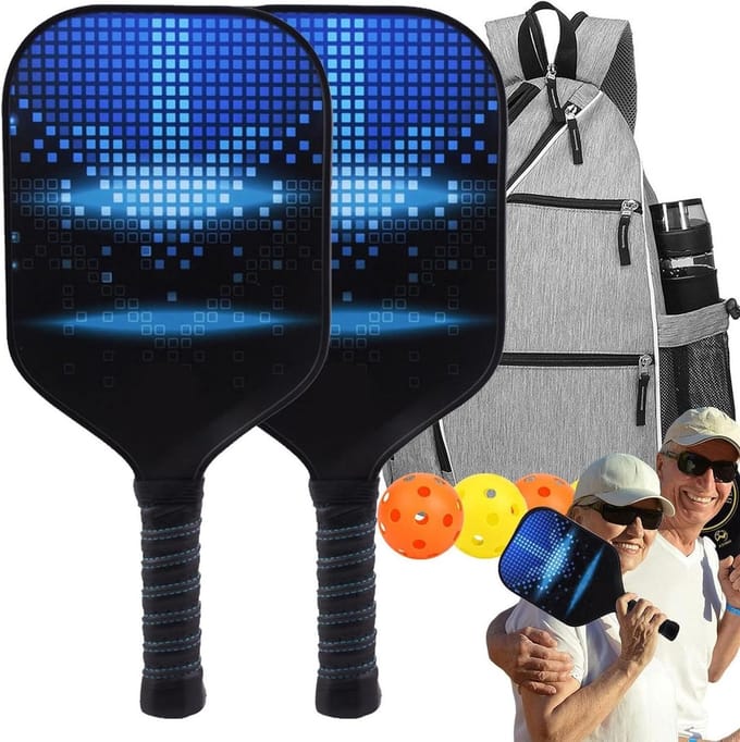 Pickleball Set - Rackets en Ballen - Sport en Spel - Voor Beginners - Complete Set - Multicolor